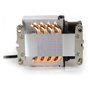 Dynatron A24 Enfriador de CPU para AMD AM4 AM5 Zócalo Procesador, PWM, 2U, Negro/Plata