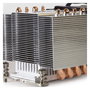 Dynatron A24 Enfriador de CPU para AMD AM4 AM5 Zócalo Procesador, PWM, 2U, Negro/Plata