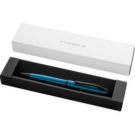 Pelikan Bolígrafo Jazz Noble Elegance, Tinta Azul, Color Aguamarina, Incluye Estuche de Regalo