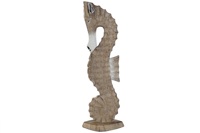 DKD Home Decor Set de Decoración 3 Piezas de Albasia con Caballito