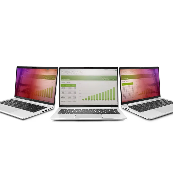 StarTech.com Filtro de Privacidad 14G-PRIVACY-SCREEN para Portátil 14 Pulgadas 35.6 cm 16:9, Antirreflejos, Reductor de Luz Azul hasta 51%, Color Negro/Dorado Reversible