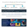 StarTech.com Filtro de Privacidad 14G-PRIVACY-SCREEN para Portátil 14 Pulgadas 35.6 cm 16:9, Antirreflejos, Reductor de Luz Azul hasta 51%, Color Negro/Dorado Reversible