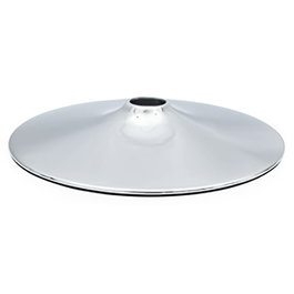 HERRAJES ALK Base Cónica Ossi Ø500 Acero Cromado