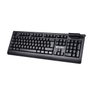 Coolbox Teclado con Lector DNIe V4 Negro