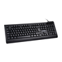 COOLBOX Teclado con Lector DNIe V4 USB Español, 105 Teclas, Membrana, Oficina, Negro