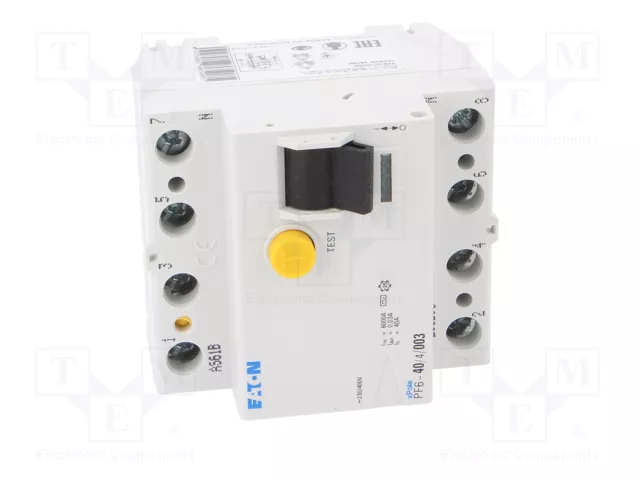 EATON ELECTRIC Interruptor diferencial 4 polos 40A 30mA