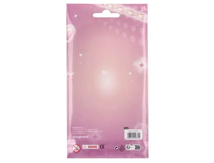 Imaginovo Pegatinas Gemas Blancas y Rosas Brillantes con Relieve para Todas Superficies 190x105 mm