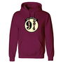 Sudadera con Capucha Unisex Harry Potter Platform 9 and 3 Quarters Burdeos