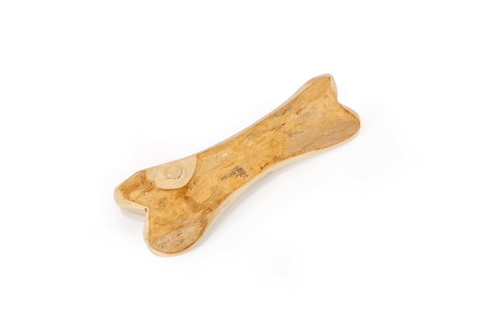Gloria Stick Forma Hueso Natural Madera De Café para Cuidado Dental Canino 100% Natural