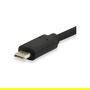 EQUIP Adaptador USB-C a DisplayPort 4K60Hz 1.8m Macho a Macho Negro