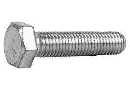 Tornillo Hexagonal 933 10x50 Zinc sin tuerca 8.8