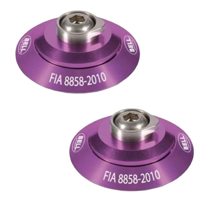 Bell BL2100006 Set De Clips Hans Rosas Fia8858-2010 Accesorio para Cascos Bell BL2100006 Set De Clips Hans Rosas Fia8858-2010 Accesorio para Cascos