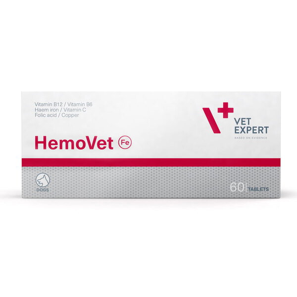 Vet Expert Hemovet 60 Tabletas Vet Expert Hemovet 60 Tabletas