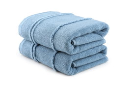 Mijölnir Juego de Toallas de Baño de Microalgodón Azul, 2 Piezas de 75 x 150 cm