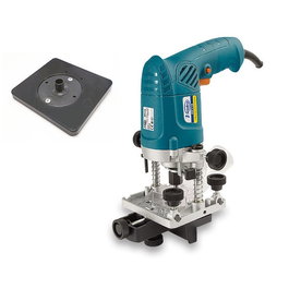 Virutex Fresadora FP114 430W 230V Pinza 6mm Carpintería y Bricolaje