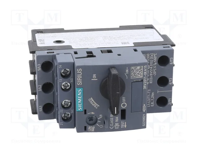 SIEMENS 3RV2011-0KA15 Interruptor motorizado 0,37kW S00