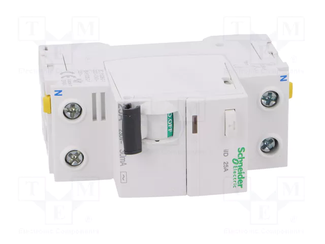 SCHNEIDER ELECTRIC Interruptor diferencial ACTI9 25A 30mA 2 polos SCHNEIDER ELECTRIC Interruptor diferencial ACTI9 25A 30mA 2 polos