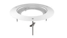Hikvision Soporte a Techo Empotrado para Cámara Domo, Aleación de Aluminio y Acero, Blanco