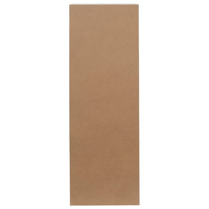 Home Deco Factory Estantería Pietra de la Colección Terra Nova, Panel de Partículas Modular con 3 Compartimentos, 34x31.8x97.8 cm