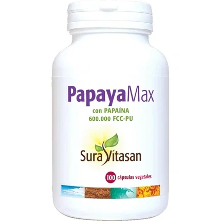 SURA VITASAN Papaya Max 100 cápsulas vegetales SURA VITASAN Papaya Max 100 cápsulas vegetales