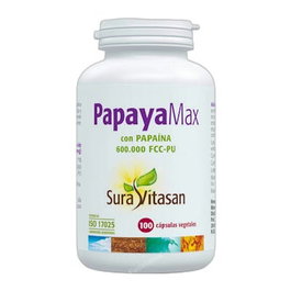 SURA VITASAN Papaya Max 100 cápsulas vegetales