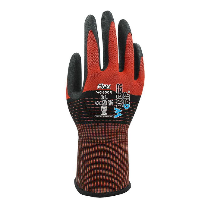 Wonder Grip Guantes Técnicos Nailon Palma Recubierta de Nitrilo, Excelente Agarre y Sensibilidad Táctil para Aplicaciones Secas y Aceitosas - Talla 7 - Modelo T-07 Wonder Grip Guantes Técnicos Nailon Palma Recubierta de Nitrilo, Excelente Agarre y Sensibilidad Táctil para Aplicaciones Secas y Aceitosas - Talla 7 - Modelo T-07
