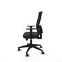 PIQUERAS Y CRESPO Silla de oficina Horna Sincro/Traslack Negro