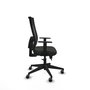 PIQUERAS Y CRESPO Silla de oficina Horna Sincro/Traslack Negro