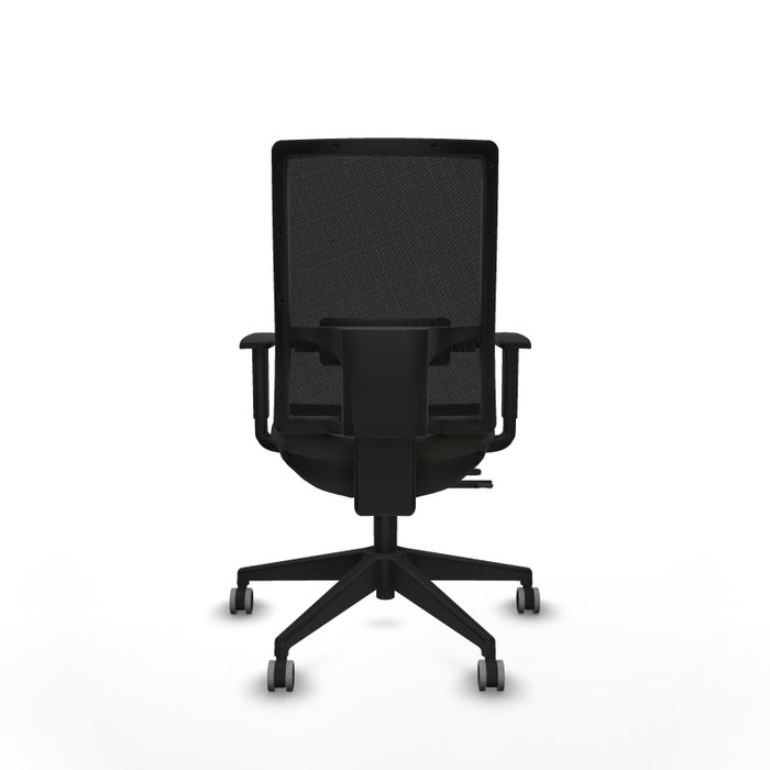 PIQUERAS Y CRESPO Silla de oficina Horna Sincro/Traslack Negro