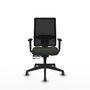 PIQUERAS Y CRESPO Silla de oficina Horna Sincro/Traslack Negro