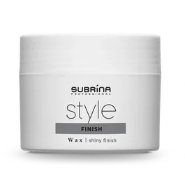 Subrina Professional Style Finish Cera para el cabello con acabado brillante