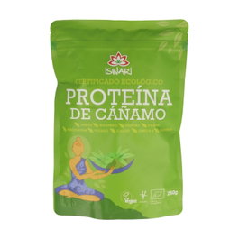 Iswari Proteína de Cáñamo Bio 250g, Proteína Vegetal en Polvo
