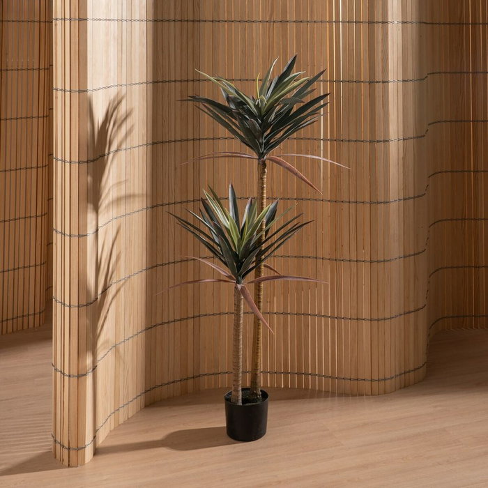 Ixia Planta Yuca Verde Goma Decoración 125 cm