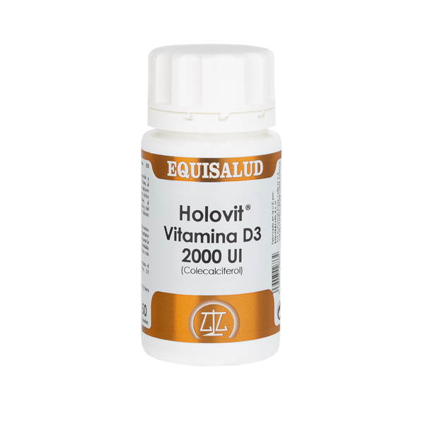 EQUISALUD HOLOVIT VIT. D3 2000UI 50 cápsulas