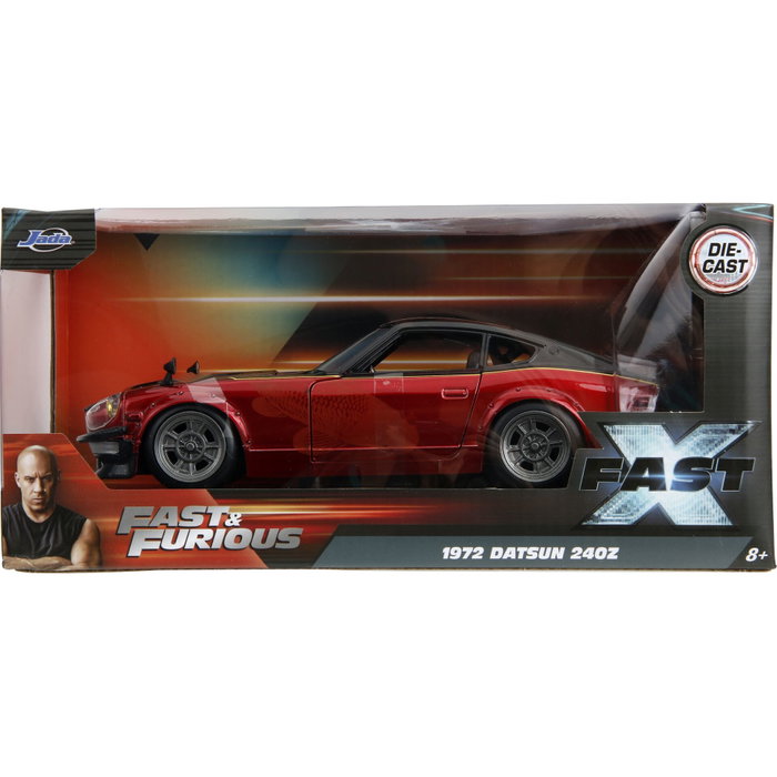Jada Fast & Furious 1972 Datsun (F10) 1:24 Rojo