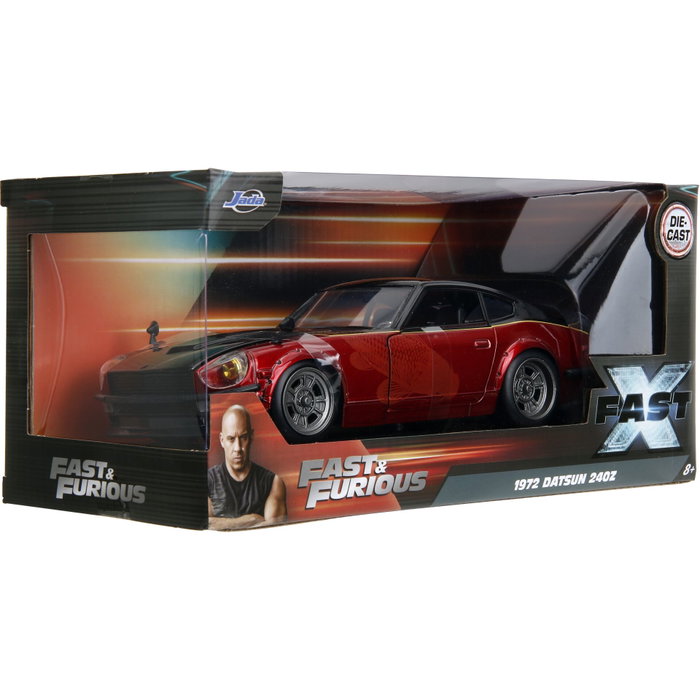 Jada Fast & Furious 1972 Datsun (F10) 1:24 Rojo