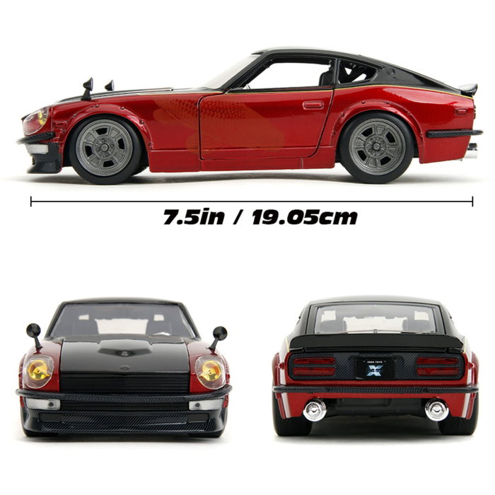 Jada Fast & Furious 1972 Datsun (F10) 1:24 Rojo