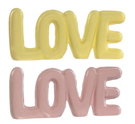 DKD Home Decor Decoración Dolomite Love Surtido