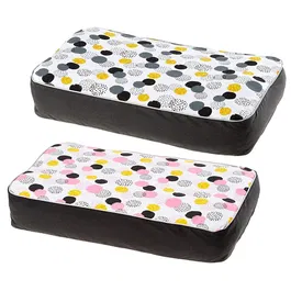 Ferplast Freddy 95 Cama Cojín para Perro Gato Rosa Gris 95 x 60 x 11 cm