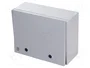GEWISS Carcasa de pared Serie 46 con puerta, gris