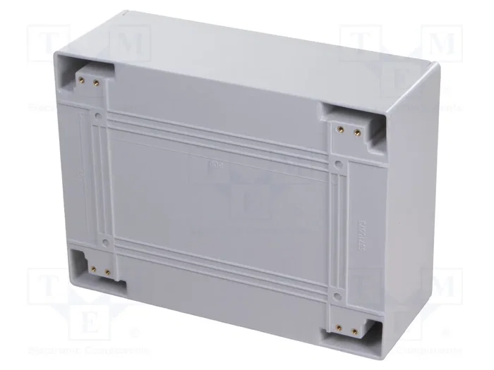 GEWISS Carcasa de pared Serie 46 con puerta, gris