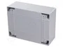GEWISS Carcasa de pared Serie 46 con puerta, gris