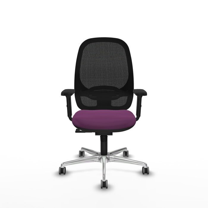 PIQUERAS Y CRESPO Silla de oficina Cilanco con mecanismo Sincro, Morado y Negro PIQUERAS Y CRESPO Silla de oficina Cilanco con mecanismo Sincro, Morado y Negro