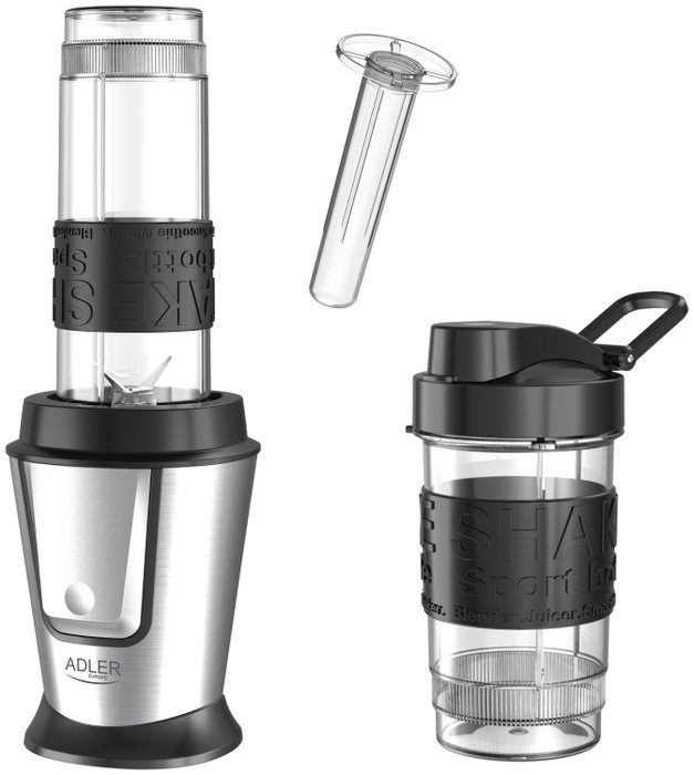 Adler AD 4081 Batidora Personal Srebrno-czarny