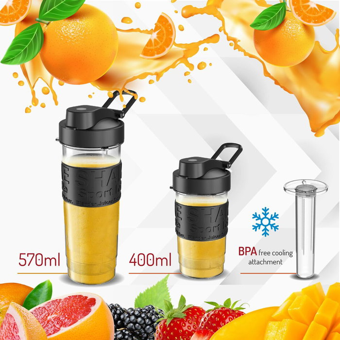 Adler AD 4081 Batidora Personal Srebrno-czarny