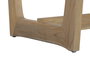 DKD Home Decor Mesa de Comedor de Teca Maciza Decapé Gris