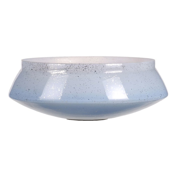 Ixia Centro de Mesa Azul Cristal Decoración 32 x 32 x 12 cm Ixia Centro de Mesa Azul Cristal Decoración 32 x 32 x 12 cm