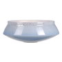 Ixia Centro de Mesa Azul Cristal Decoración 32 x 32 x 12 cm