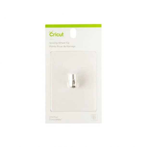 Cricut Single Scoring Wheel - Rueda de marcado para cortadoras, Plata, 1 pieza
