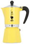 Bialetti Rainbow Cafetera Italiana 6 Tazas Amarilla